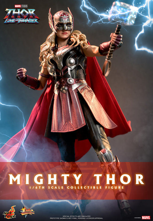 Thor - Love and Thunder: Mighty Thor, 1/6 Figur von Hot Toys
