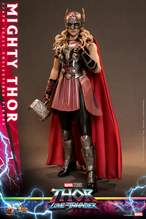 Thor - Love and Thunder: Mighty Thor, 1/6 Figur ... https://spaceart.de/produkte/thr005-mighty-thor-figur-hot-toys.php