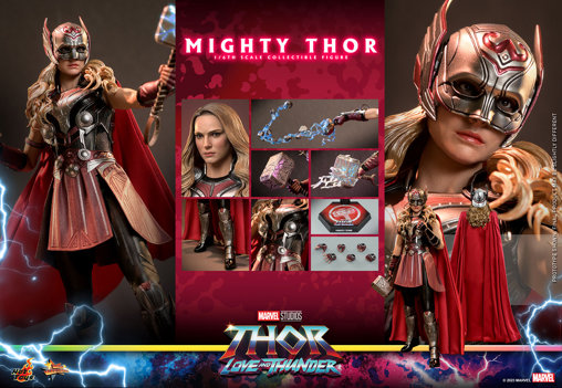 Thor - Love and Thunder: Mighty Thor, 1/6 Figur von Hot Toys