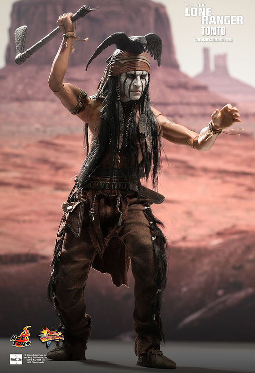 The Lone Ranger: Tonto, 1/6 Figur von Hot Toys