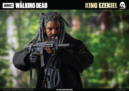 The Walking Dead: King Ezekiel, 1/6 Figur von ThreeZero