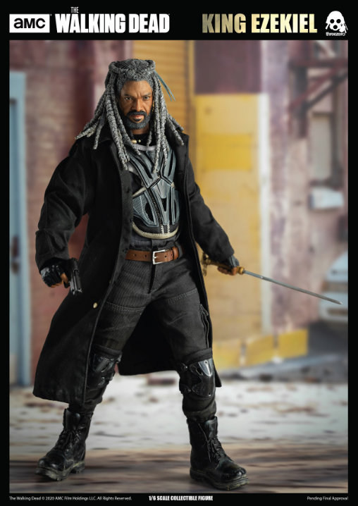 The Walking Dead: King Ezekiel, 1/6 Figur von ThreeZero