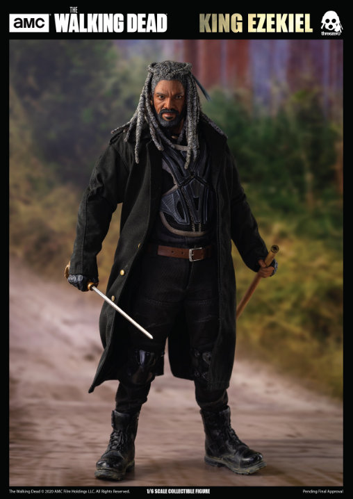 The Walking Dead: King Ezekiel, 1/6 Figur von ThreeZero