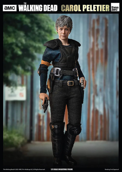 The Walking Dead: Carol Peletier, 1/6 Figur von ThreeZero