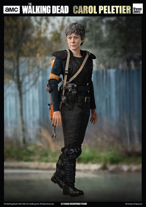 The Walking Dead: Carol Peletier, 1/6 Figur von ThreeZero