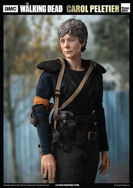 The Walking Dead: Carol Peletier, 1/6 Figur von ThreeZero