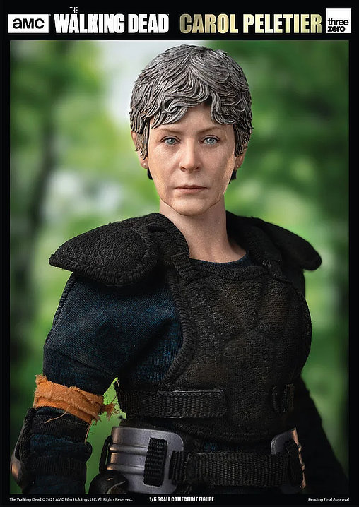 The Walking Dead: Carol Peletier, 1/6 Figur von ThreeZero