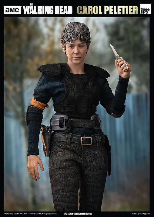 The Walking Dead: Carol Peletier, 1/6 Figur von ThreeZero