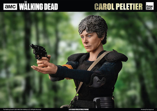 The Walking Dead: Carol Peletier, 1/6 Figur von ThreeZero