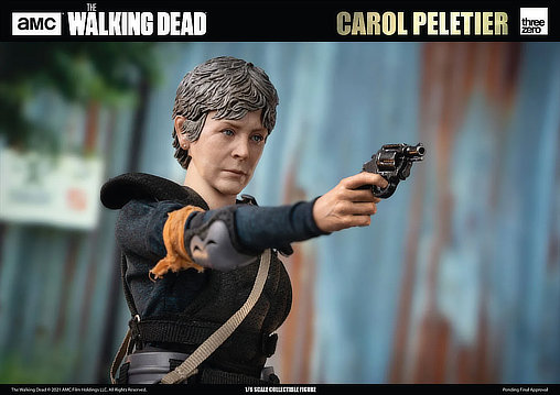 The Walking Dead: Carol Peletier, 1/6 Figur von ThreeZero