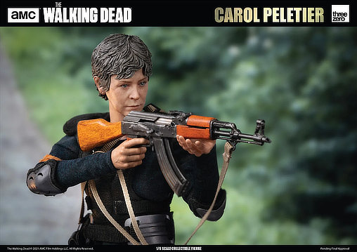 The Walking Dead: Carol Peletier, 1/6 Figur von ThreeZero