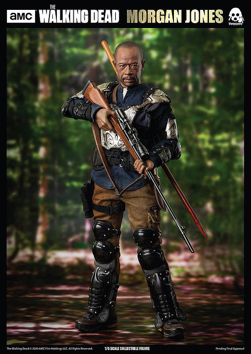 The Walking Dead: Morgan Jones, 1/6 Figur von ThreeZero