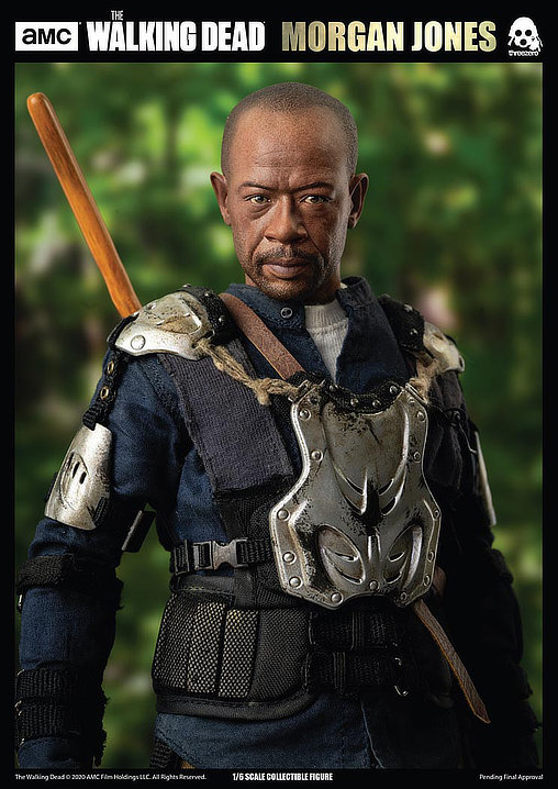 The Walking Dead: Morgan Jones, 1/6 Figur von ThreeZero