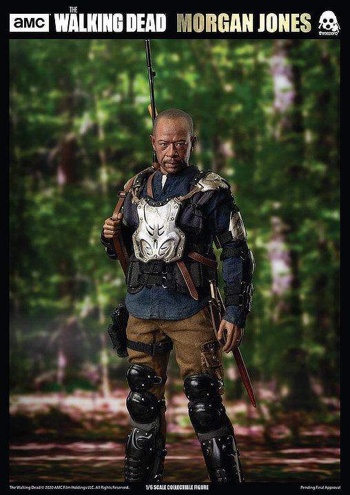 The Walking Dead: Morgan Jones, 1/6 Figur von ThreeZero