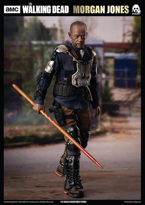The Walking Dead: Morgan Jones, 1/6 Figur von ThreeZero