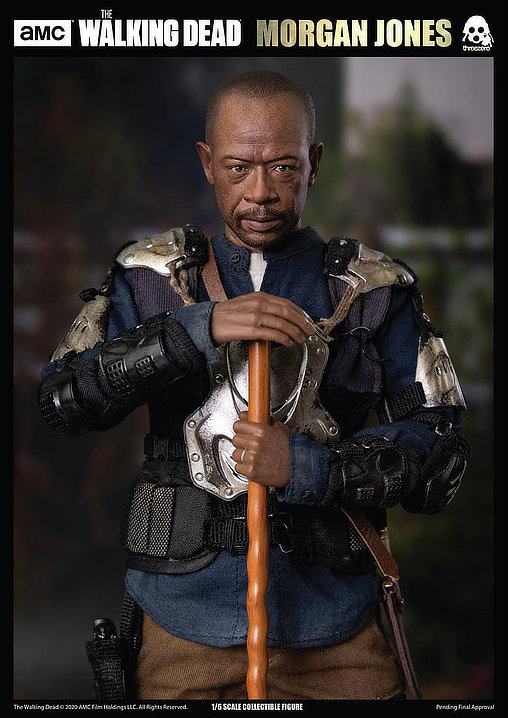 The Walking Dead: Morgan Jones, 1/6 Figur von ThreeZero