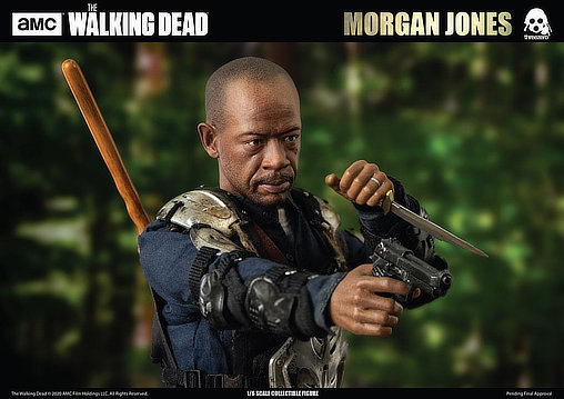 The Walking Dead: Morgan Jones, 1/6 Figur von ThreeZero