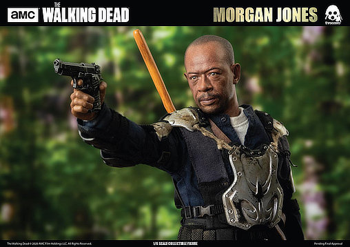 The Walking Dead: Morgan Jones, 1/6 Figur von ThreeZero