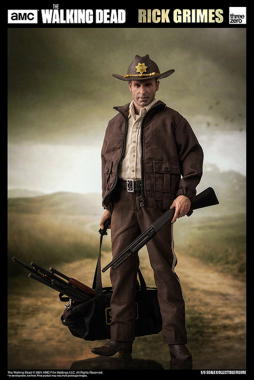 The Walking Dead: Rick Grimes, 1/6 Figur von ThreeZero