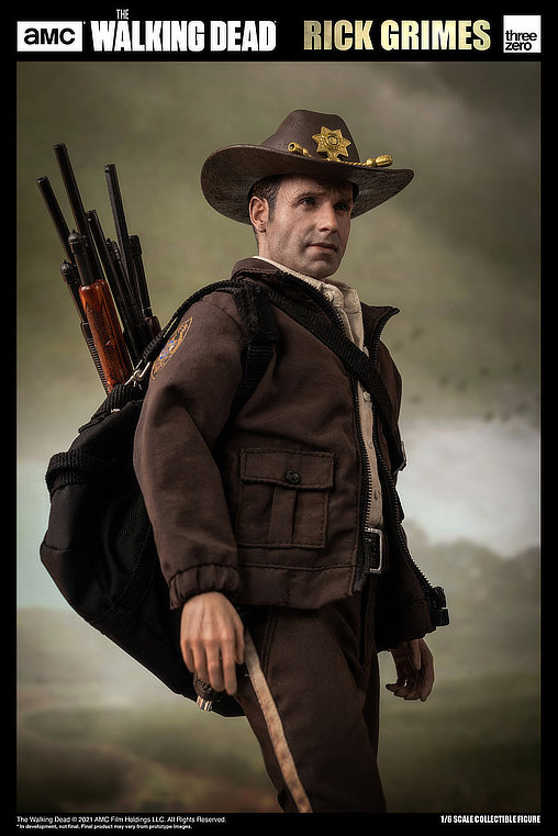 The Walking Dead: Rick Grimes, 1/6 Figur von ThreeZero