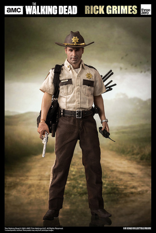 The Walking Dead: Rick Grimes, 1/6 Figur von ThreeZero
