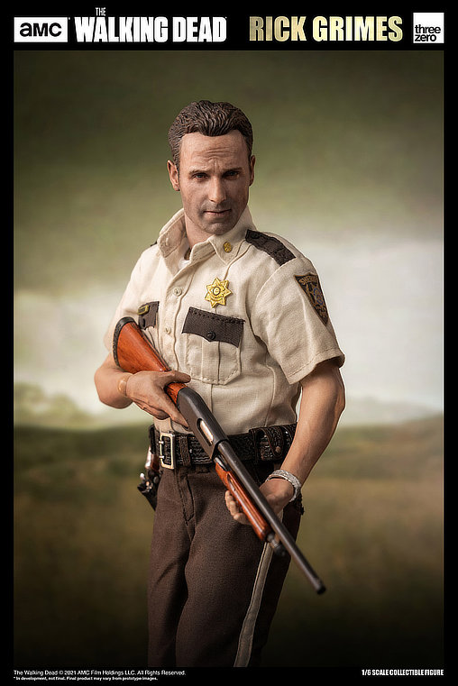 The Walking Dead: Rick Grimes, 1/6 Figur von ThreeZero