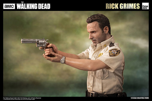 The Walking Dead: Rick Grimes, 1/6 Figur von ThreeZero