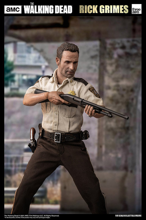 The Walking Dead: Rick Grimes, 1/6 Figur von ThreeZero