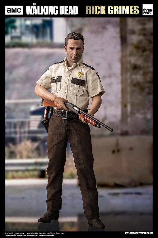 The Walking Dead: Rick Grimes, 1/6 Figur von ThreeZero