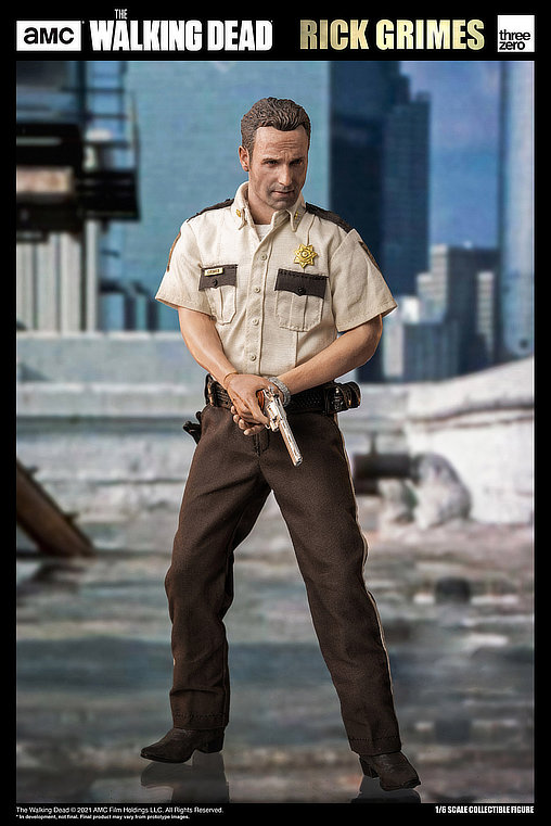 The Walking Dead: Rick Grimes, 1/6 Figur von ThreeZero