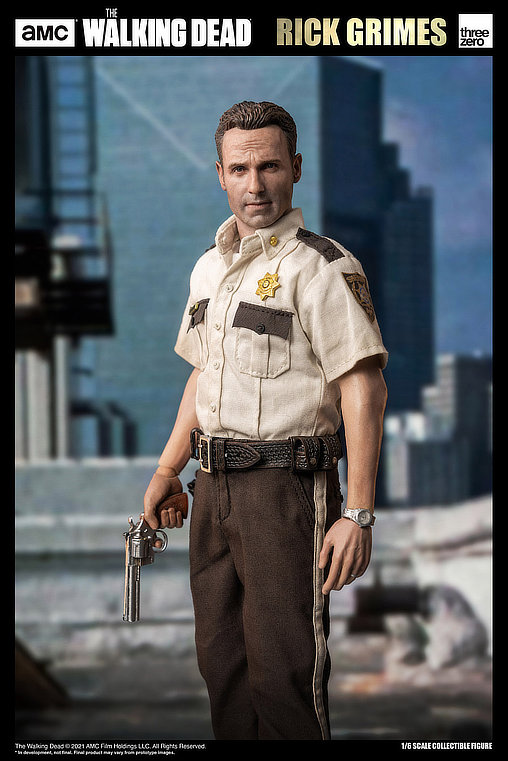 The Walking Dead: Rick Grimes, 1/6 Figur von ThreeZero