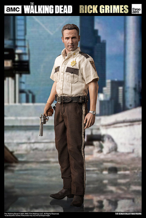 The Walking Dead: Rick Grimes, 1/6 Figur von ThreeZero
