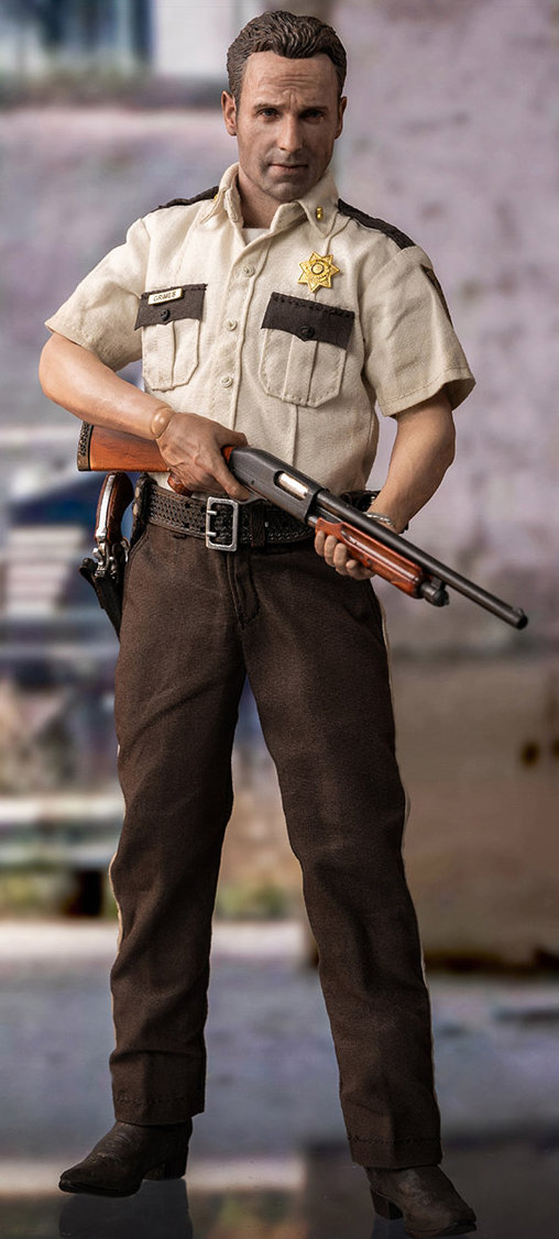 The Walking Dead: Rick Grimes, 1/6 Figur von ThreeZero