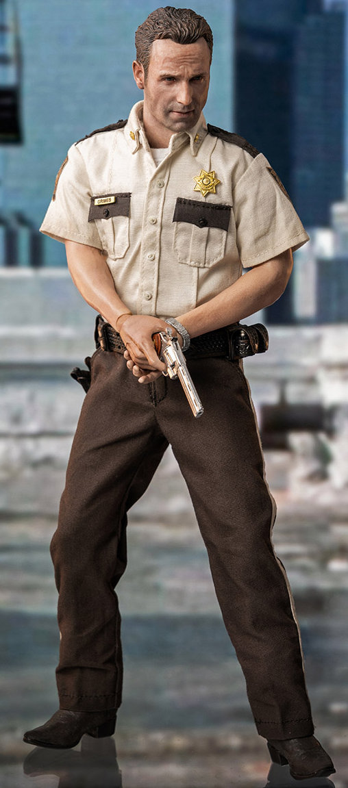 The Walking Dead: Rick Grimes, 1/6 Figur von ThreeZero