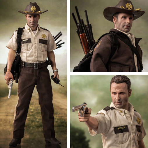 The Walking Dead: Rick Grimes, 1/6 Figur
