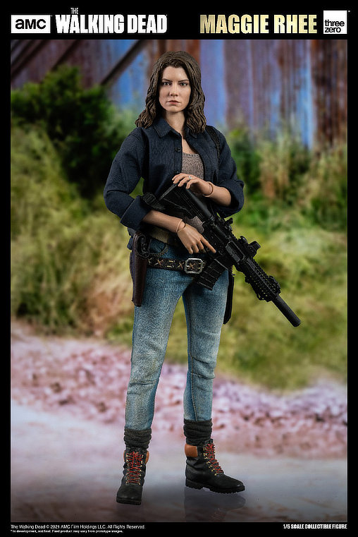 The Walking Dead: Maggie Rhee, 1/6 Figur von ThreeZero