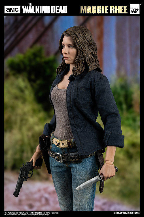 The Walking Dead: Maggie Rhee, 1/6 Figur von ThreeZero