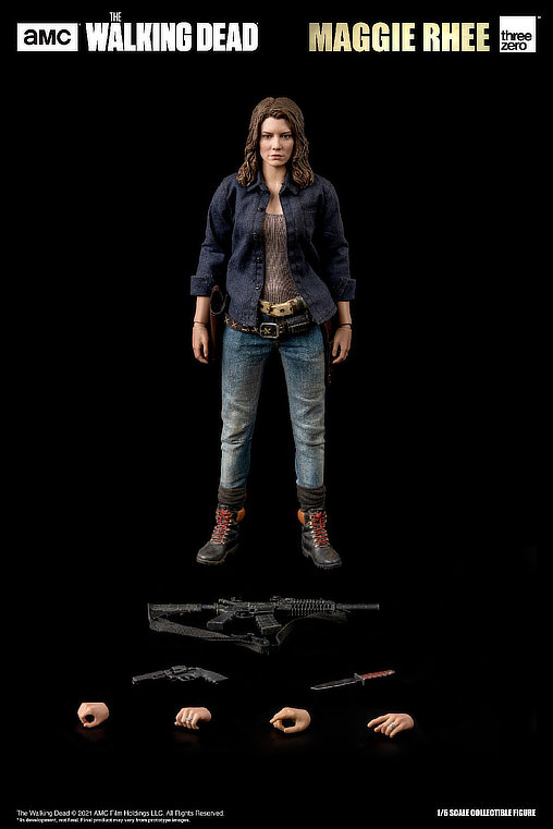 The Walking Dead: Maggie Rhee, 1/6 Figur von ThreeZero