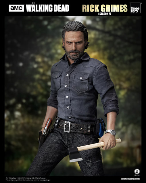 The Walking Dead: Rick Grimes - Season 7, 1/6 Figur von ThreeZero