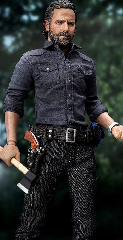 The Walking Dead: Rick Grimes - Season 7, 1/6 Figur von ThreeZero