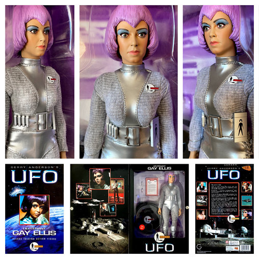 UFO: Lieutenant Gay Ellis - mit Sprach-Chip, 1/6 Figur
