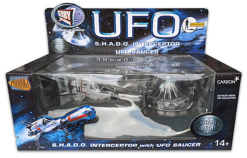 UFO: Shado Interceptor und Ufo Saucer, Fertig-Modell von Product Enterprise