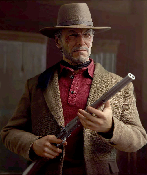 Unforgiven: William Munny, 1/6 Figur von Sideshow