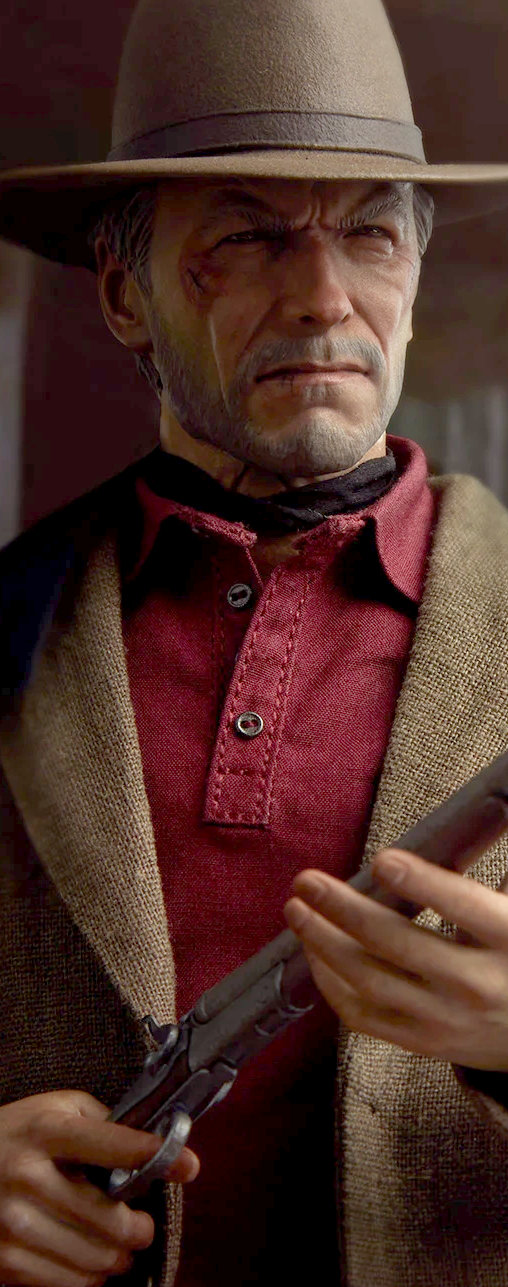 Unforgiven: William Munny, 1/6 Figur von Sideshow