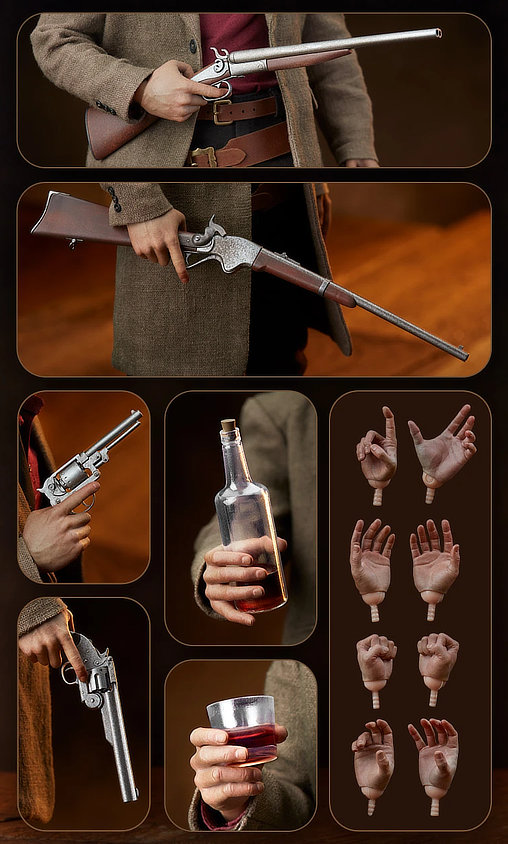 Unforgiven: William Munny, 1/6 Figur von Sideshow
