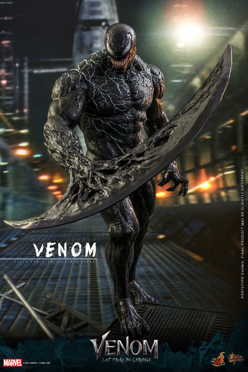 Venom - Let There Be Carnage: Venom, 1/6 Figur von Hot Toys