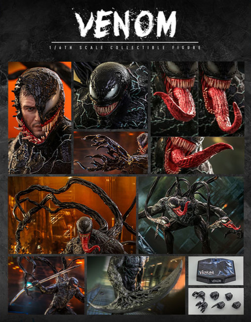 Venom - Let There Be Carnage: Venom, 1/6 Figur von Hot Toys