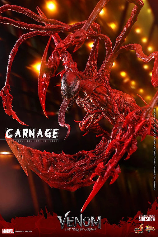 Venom - Let There Be Carnage: Carnage, 1/6 Figur von Hot Toys