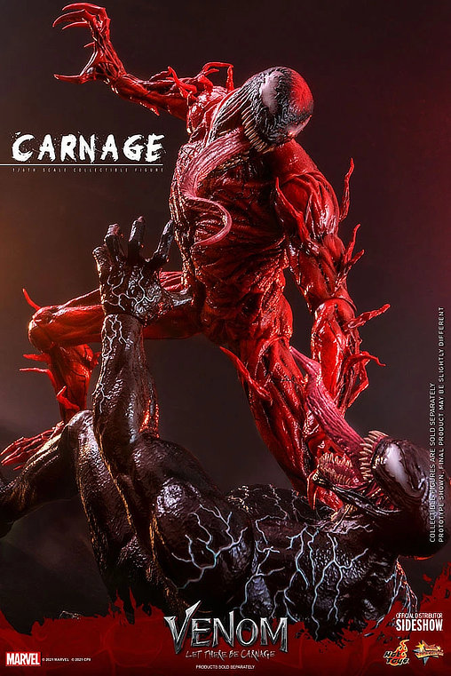 Venom - Let There Be Carnage: Carnage, 1/6 Figur von Hot Toys