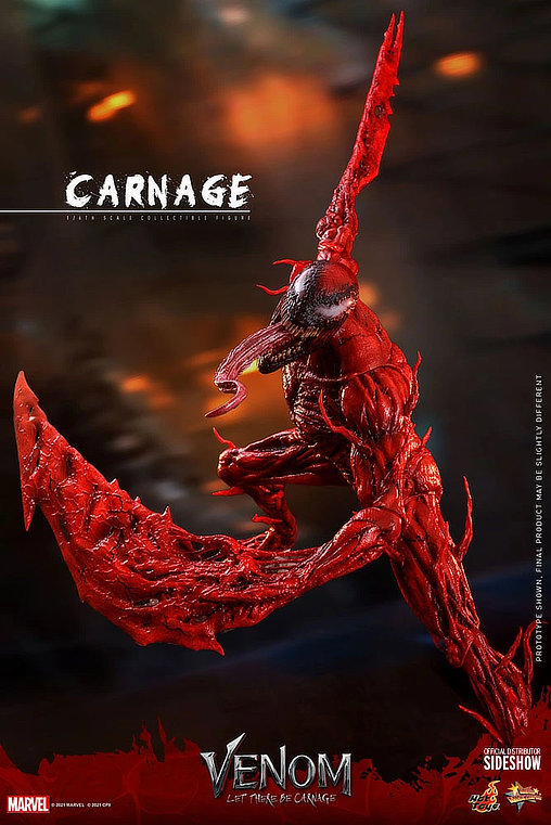 Venom - Let There Be Carnage: Carnage, 1/6 Figur von Hot Toys